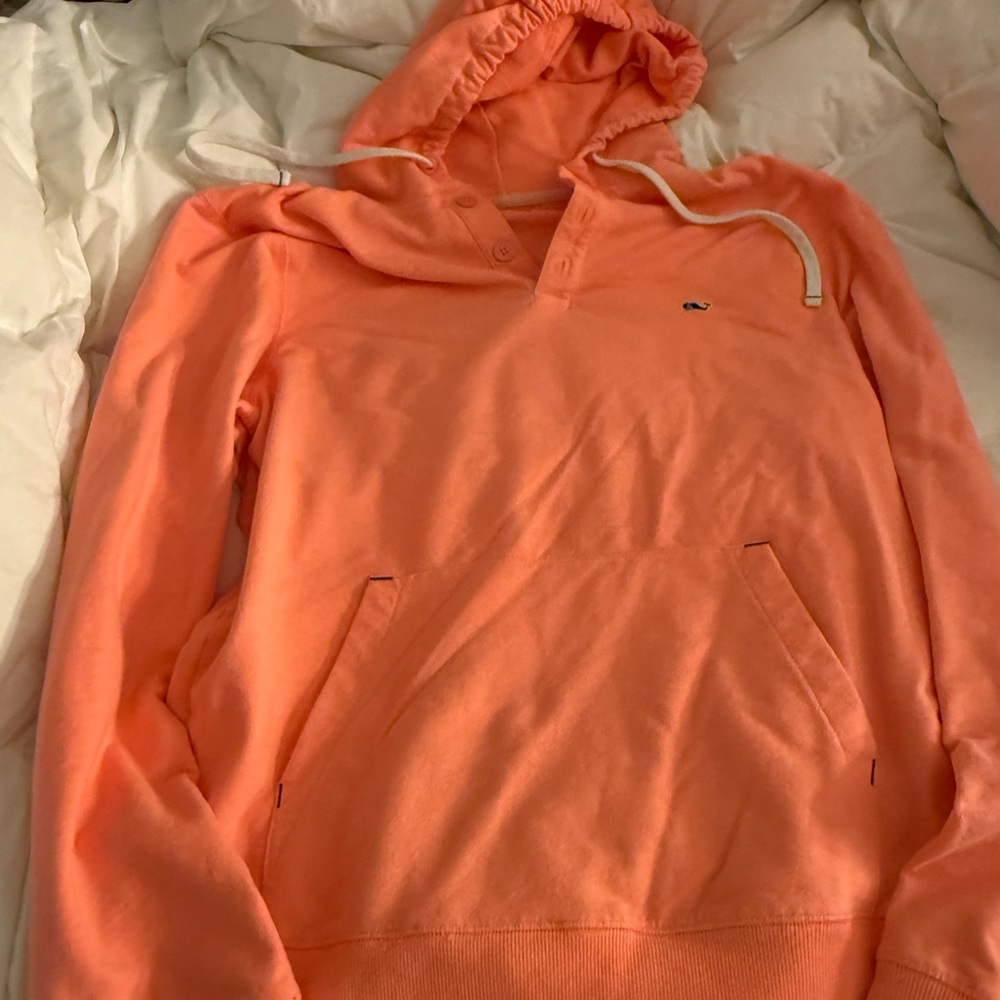 Vineyard Vines Orange/ Coral  Hoodie